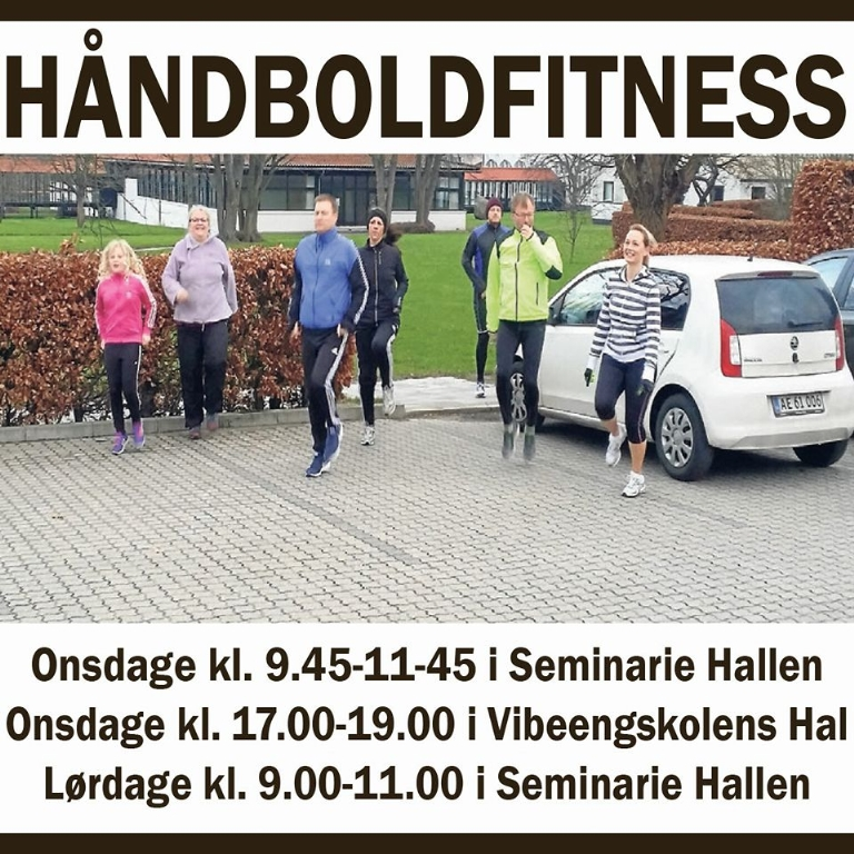 Fitness og sjov håndbold for alle