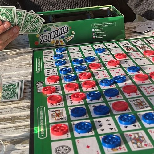 Brætspil partners og andre i nærhed