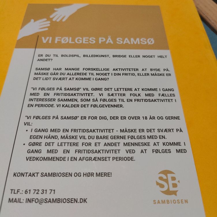 Vi følges på Samsø - bliv følgeven