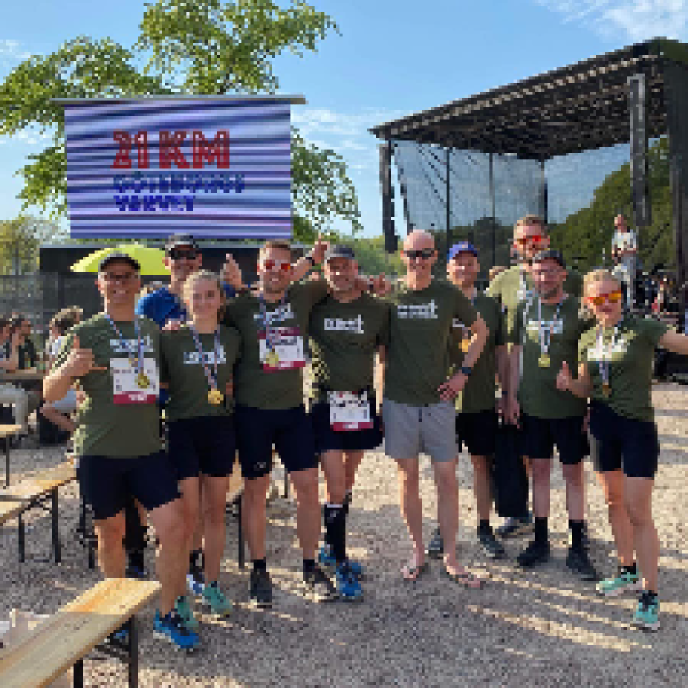 Løbetræning, Mandag og Onsdag