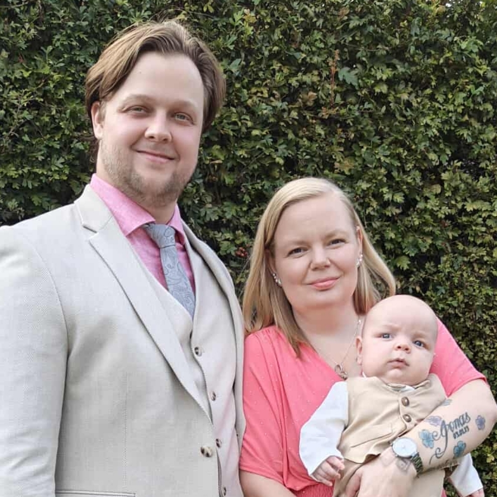 Nytår med baby og teen