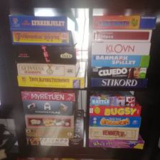 Hygge m bold & div. brætspil.