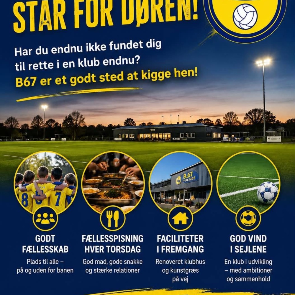 Mangler du et fodboldfællesskab? ⚽️