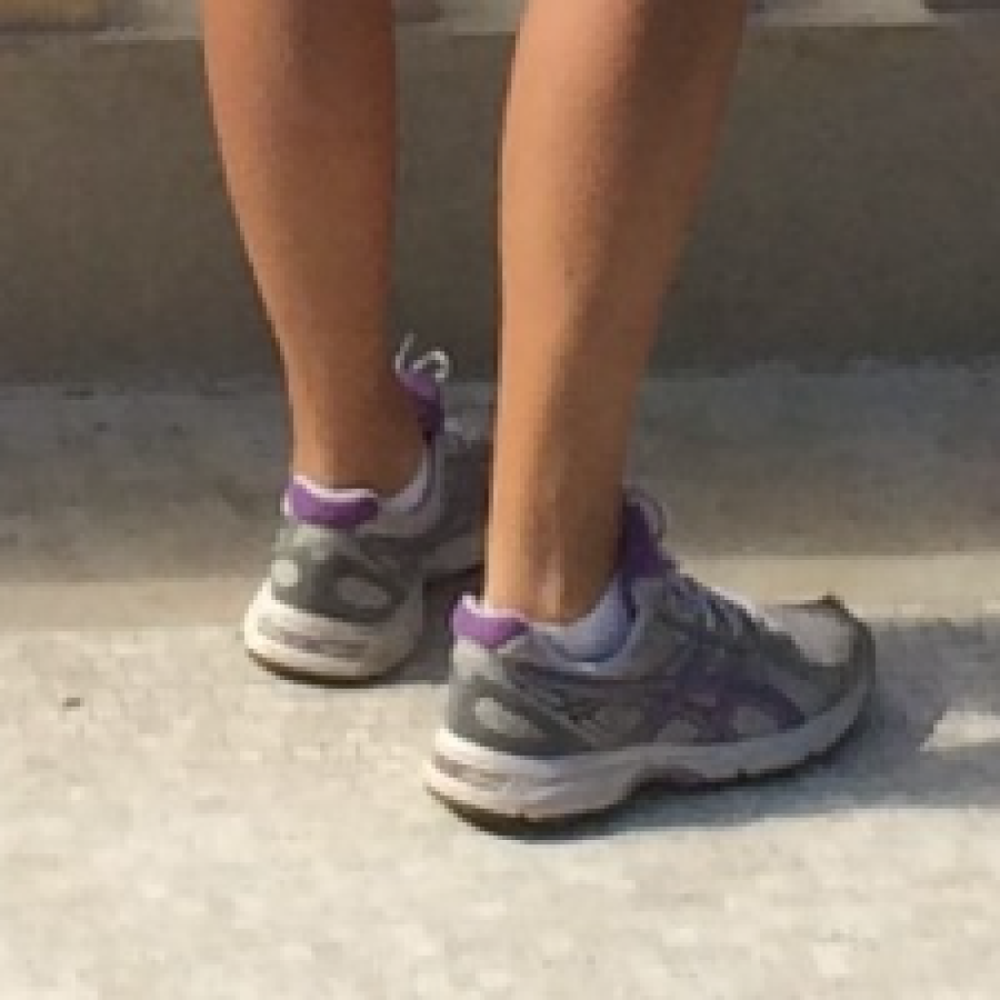 Veninde med gode sko