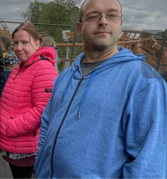 Vi er to friske personer