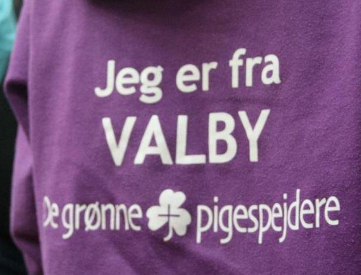 De grønne pigespejder i Valby