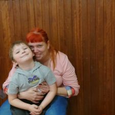 enlig mor til 5 årig 