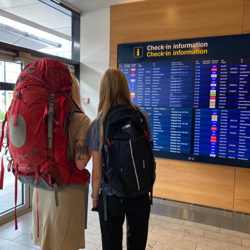 Backpack travel friend