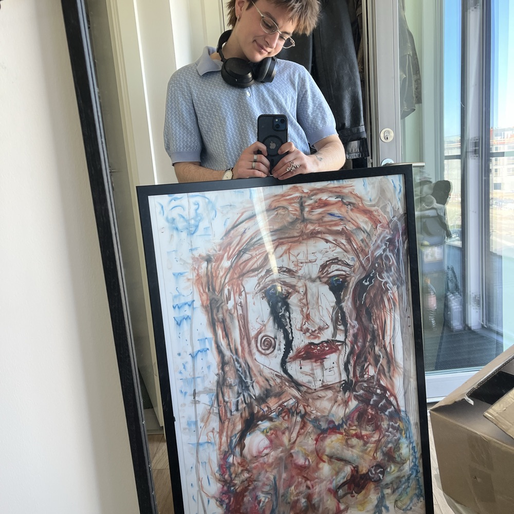 kunstner mangler kunstnervenner 🩵