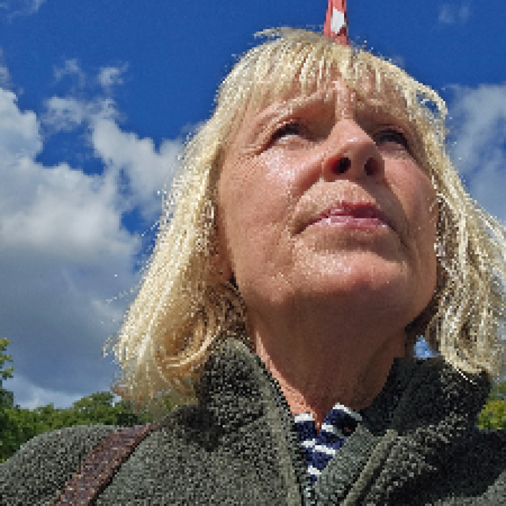 Motionist på Gravel cykel