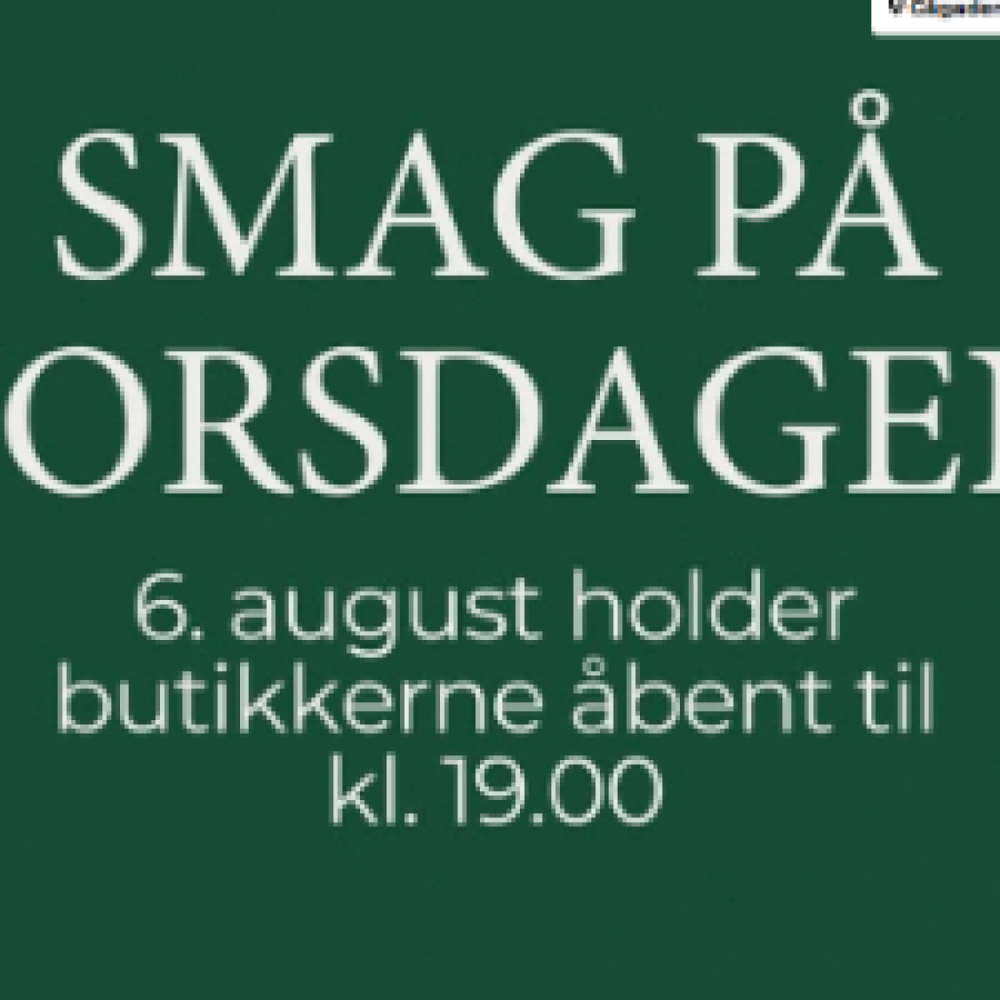 Smag på torsdagen
